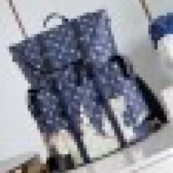 Replica Zaino Louis Vuitton Christopher MM Zaino M46805 Borsa LV Monogram Bleach