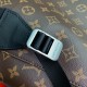 Replica Zaino Louis Vuitton Christopher MM Zaino LV Uomo M46814 Monogram Macassar Orange