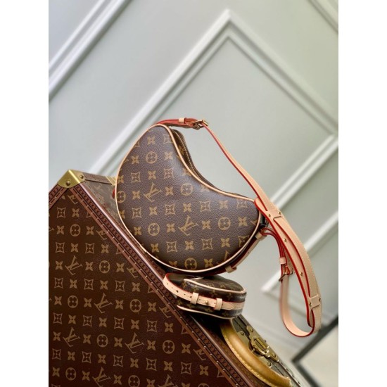 Replica Borsa Louis Vuitton Croissant MM LV M46828 Tela monogram Replica Borsa Louis Vuitton Croissant MM LV M46828 Tela monogram
