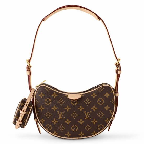 Replica Borsa Louis Vuitton Croissant MM LV M46828 Tela monogram Replica Borsa Louis Vuitton Croissant MM LV M46828 Tela monogram