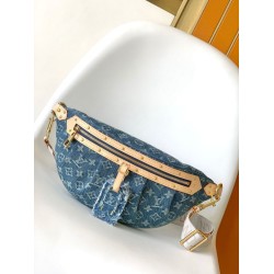 Replica Louis Vuitton Marsupio a vita alta M46837 monogram Denim