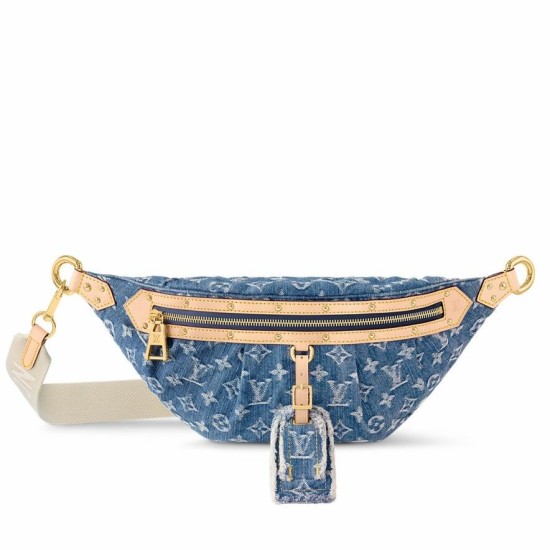 Replica Louis Vuitton Marsupio a vita alta M46837 monogram Denim