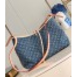 Replica Borsa Louis Vuitton CarryAll MM LV M46855 Monogram Denim