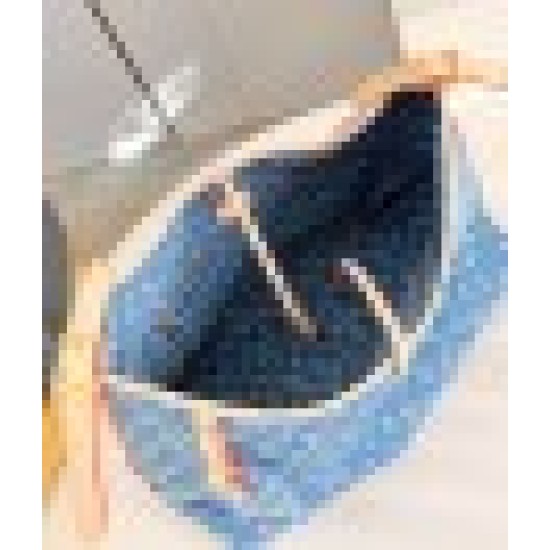 Replica Borsa Louis Vuitton CarryAll MM LV M46855 Monogram Denim