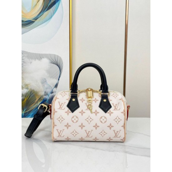 Replica Borsa Louis Vuitton Speedy Bandouliere 20 M46906 Monogram Dune
