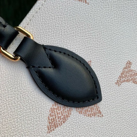 Replica Borsa tote Louis Vuitton OnTheGo MM LV M46912 Monogram Dune