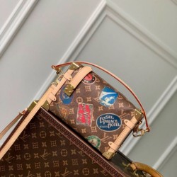 Replica Borsa Louis Vuitton Side Trunk MM in tela monogram M47085