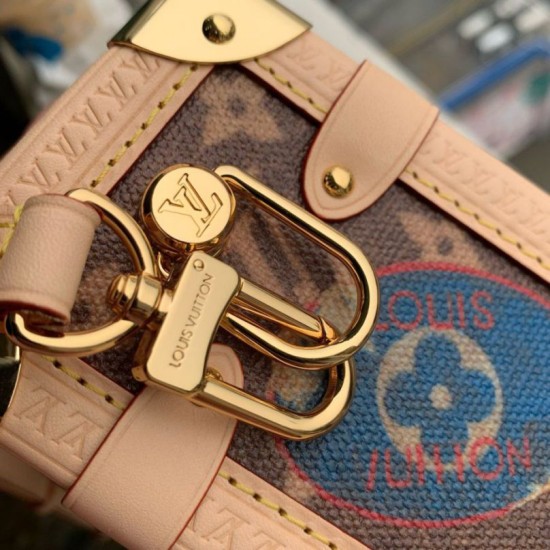 Replica Borsa Louis Vuitton Side Trunk MM in tela monogram M47085 Replica Borsa Louis Vuitton Side Trunk MM in tela monogram M47085