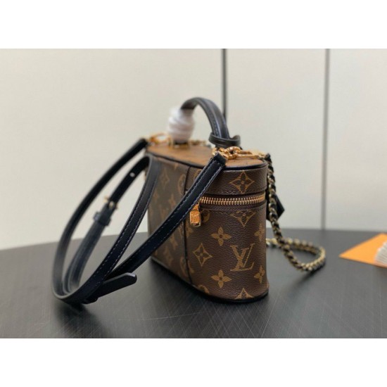 Replica Borsa Louis Vuitton Vanity Chain M47125 monogram