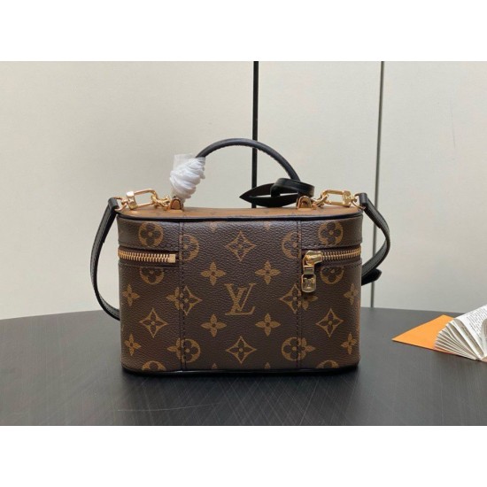 Replica Borsa Louis Vuitton Vanity Chain M47125 monogram