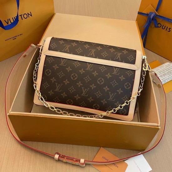 Replica Borsa Louis Vuitton Dauphine Soft GM monogram M47149