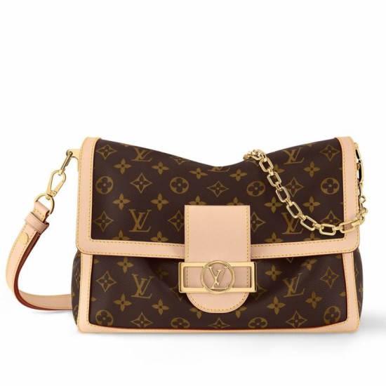 Replica Borsa Louis Vuitton Dauphine Soft GM monogram M47149