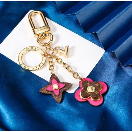 Replica Louis Vuitton Portafortuna e portachiavi con fiori in fiore M63084