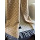 Replica Sciarpa Louis Vuitton Game On Double-Face in cashmere LV M76900 Beige Replica Sciarpa Louis Vuitton Game On Double-Face in cashmere LV M76900 Beige