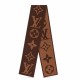 Replica Sciarpa in cashmere con coperta Louis Vuitton Sweet Dreams LV M77379 Marrone Replica Sciarpa in cashmere con coperta Louis Vuitton Sweet Dreams LV M77379 Marrone