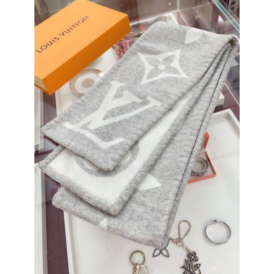 Replica Sciarpa Louis Vuitton Sweet Dreams LV M77380 Grigia