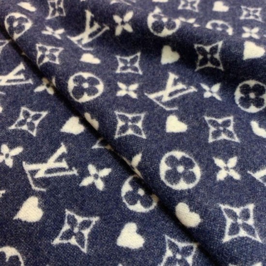 Replica Louis Vuitton Game On LV Sciarpa M77640 Blu