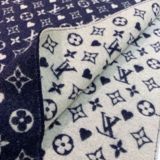 Replica Louis Vuitton Game On LV Sciarpa M77640 Blu