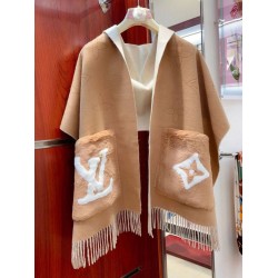 Replica Louis Vuitton LV Cozy Mink Fur Collection Sciarpa LV M77736
