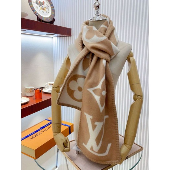 Replica Sciarpa Louis Vuitton Sweet Dreams LV M77856 Beige Replica Sciarpa Louis Vuitton Sweet Dreams LV M77856 Beige