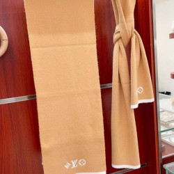 Replica Sciarpa Louis Vuitton LV Headline LV M77927 Cammello