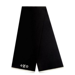 Replica Sciarpe Louis Vuitton LV Headline LV M77928 Nero