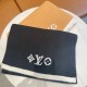 Replica Sciarpe Louis Vuitton LV Headline LV M77928 Nero