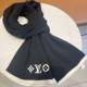 Replica Sciarpe Louis Vuitton LV Headline LV M77928 Nero