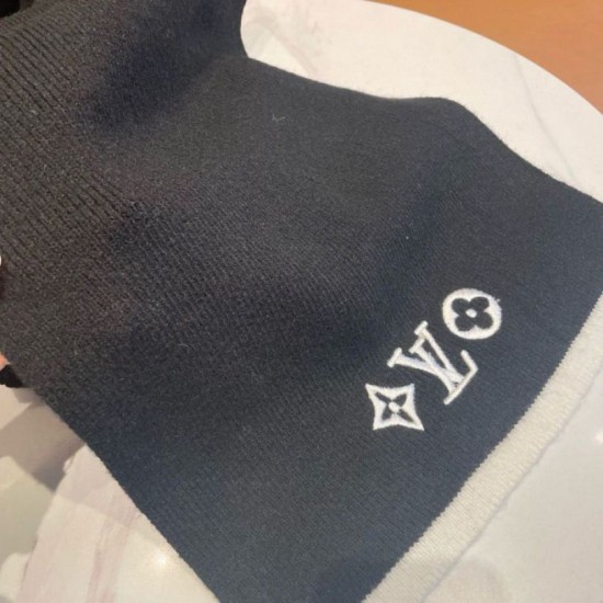 Replica Sciarpe Louis Vuitton LV Headline LV M77928 Nero