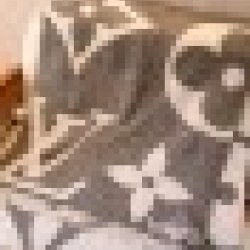Replica Sciarpa Louis Vuitton Ultimate Shine M78120 Grigia