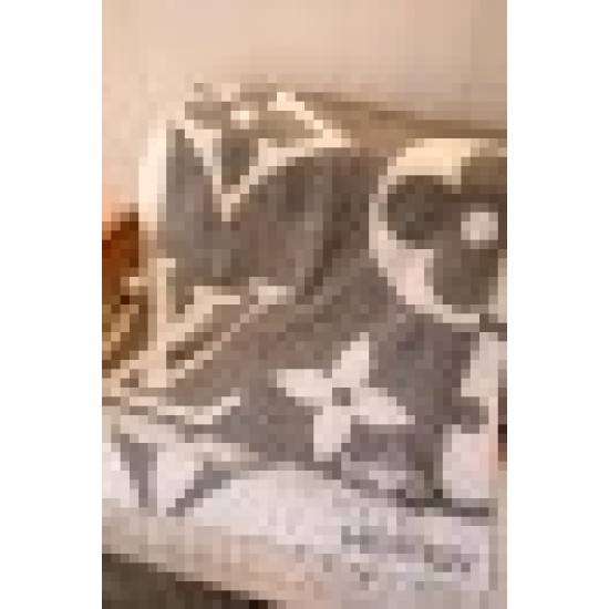 Replica Sciarpa Louis Vuitton Ultimate Shine M78120 Grigia