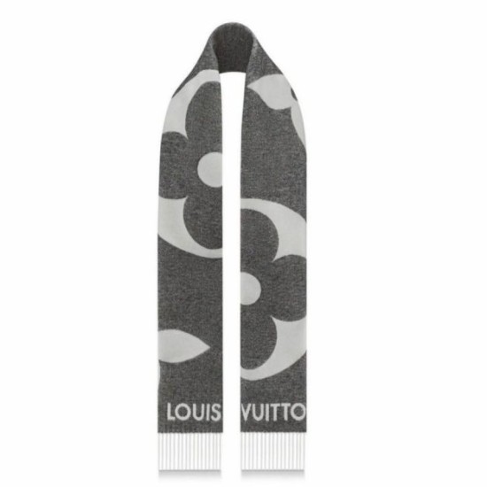 Replica Sciarpa Louis Vuitton Ultimate Shine M78120 Grigia