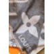 Replica Sciarpa Louis Vuitton Ultimate Shine M78120 Grigia