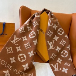 Replica Sciarpe Louis Vuitton LV Essential LV Lana M78935 Marrone