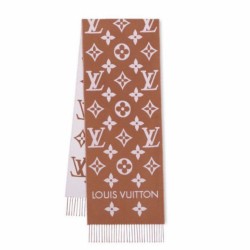 Replica Sciarpe Louis Vuitton LV Essential LV Lana M78935 Marrone
