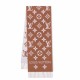 Replica Sciarpe Louis Vuitton LV Essential LV Lana M78935 Marrone