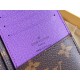 Replica Portafoglio Louis Vuitton Brazza LV M81538 Monogram Macassar