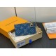Replica Borsa a tracolla Louis Vuitton per chiavi M82961 Monogram Denim Replica Borsa a tracolla Louis Vuitton per chiavi M82961 Monogram Denim