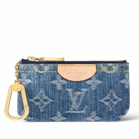 Replica Borsa a tracolla Louis Vuitton per chiavi M82961 Monogram Denim Replica Borsa a tracolla Louis Vuitton per chiavi M82961 Monogram Denim