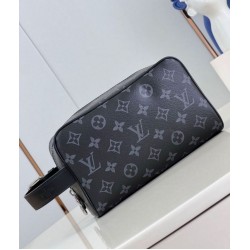Replica Borsa da uomo Louis Vuitton Locker Dopp Kit M83113 Monogram Eclipse