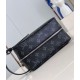 Replica Borsa da uomo Louis Vuitton Locker Dopp Kit M83113 Monogram Eclipse