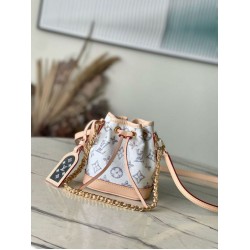 Replica Borsa Louis Vuitton Nano Noe in tessuto monogram M83453