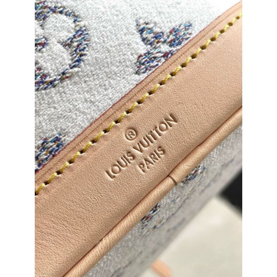 Replica Borsa Louis Vuitton Nano Noe in tessuto monogram M83453