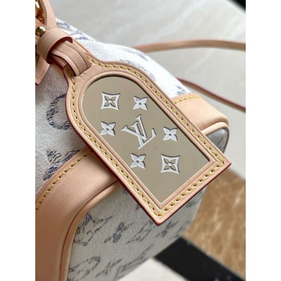 Replica Borsa Louis Vuitton Nano Noe in tessuto monogram M83453