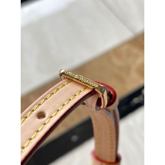 Replica Borsa Louis Vuitton Nano Noe in tessuto monogram M83453