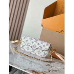 Replica Portafoglio Louis Vuitton con catena Ivy Bag in tessuto monogram M83499