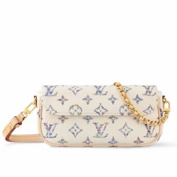 Replica Portafoglio Louis Vuitton con catena Ivy Bag in tessuto monogram M83499