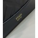 Replica Fendi Mon Tresor secchiello Mini Borsa Fendi Con motivo FF Nera