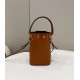 Replica Fendi Mon Tresor secchiello Mini Borsa Fendi Marrone