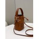 Replica Fendi Mon Tresor secchiello Mini Borsa Fendi Marrone